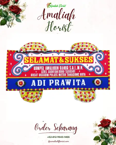 Papan Bunga Ucapan Selamat Koto Baru Nan Xx